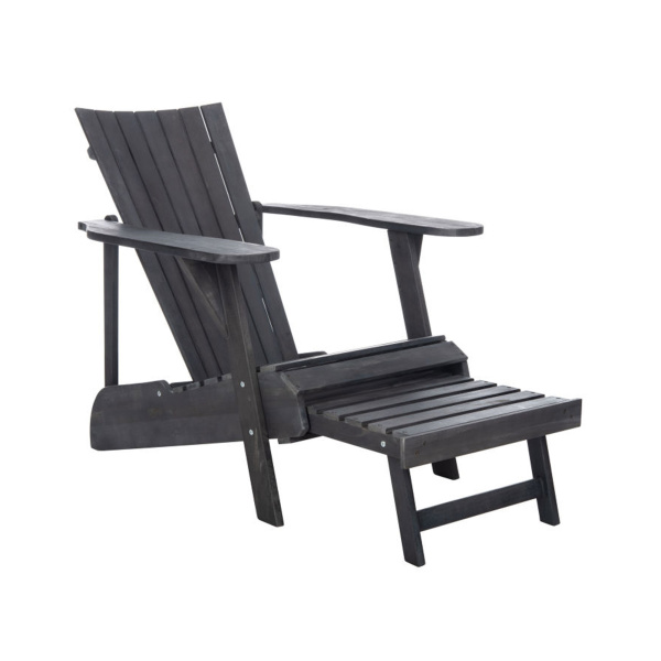 PAT6760B Merlin Adirondack Chair With Retractable Footrest