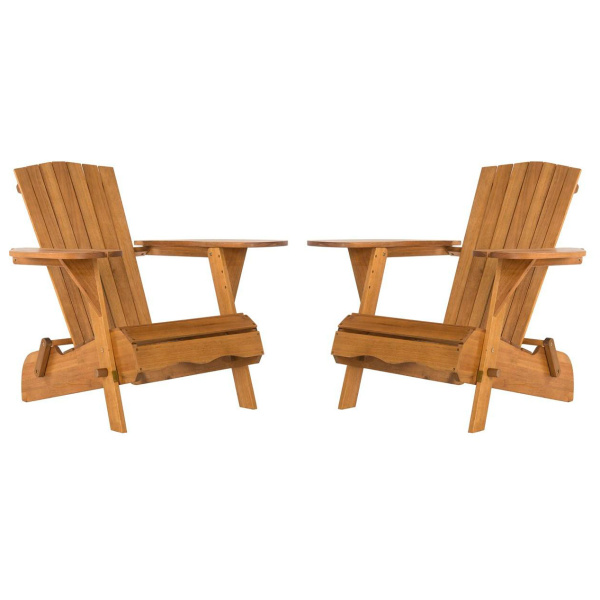 PAT7034A-SET2 Breetel Set Of 2 Adirondack Chairs