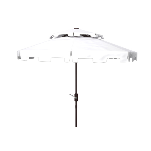 PAT8200K Zimmerman 9ft Double Top Market Umbrella White