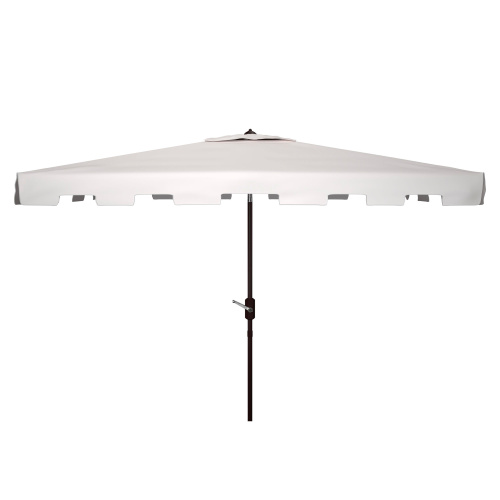 PAT8300K Zimmerman 6.5 x 10 ft Rect Market Umbrella White