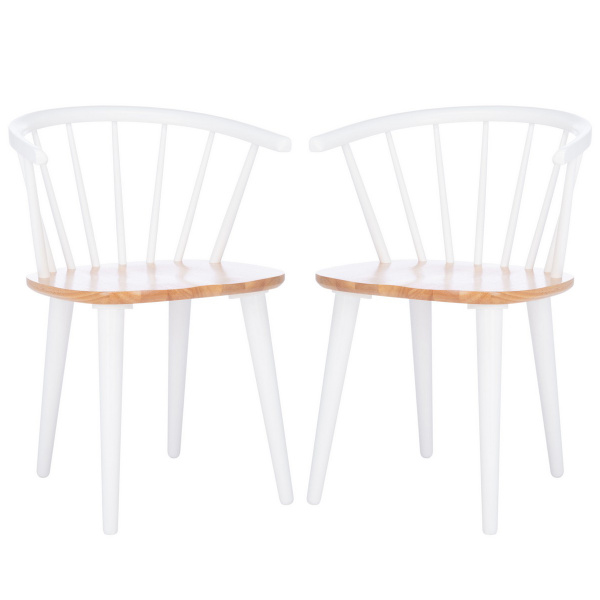 AMH8512F-SET2 Blanchard 18'In Height Curved Spindle Side Chair (Set of 2)