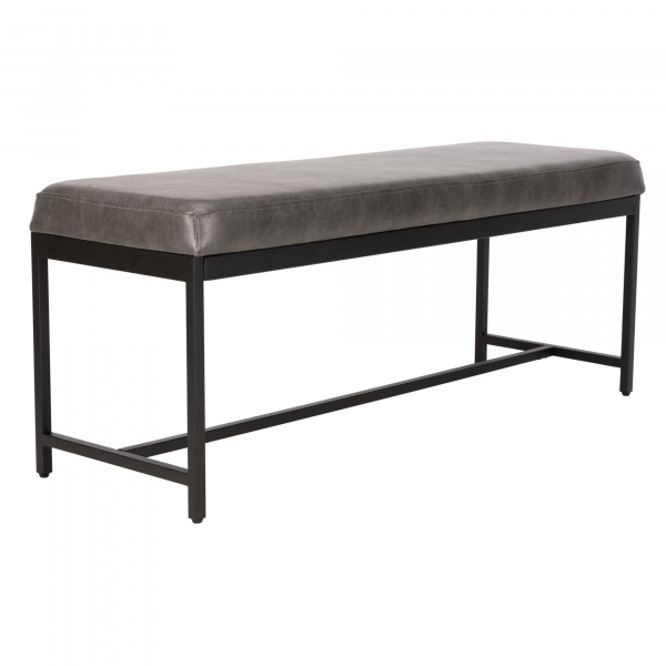 BCH6204B Chase Faux Leather Bench