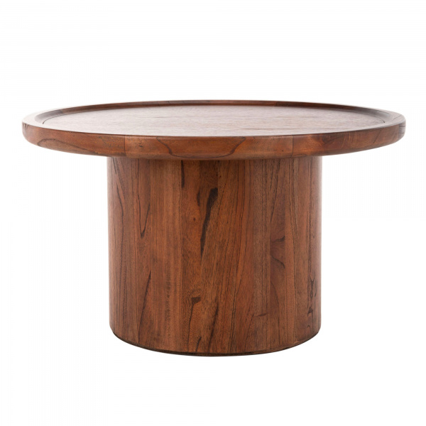 COF6600B Devin Round Pedestal Coffee Table