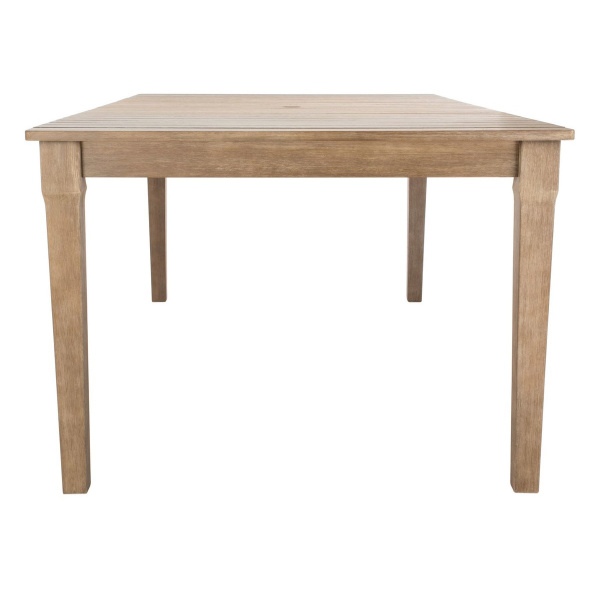 Safavieh Cpt1017a Dominica Wooden Outdoor Dining Table Natural 3