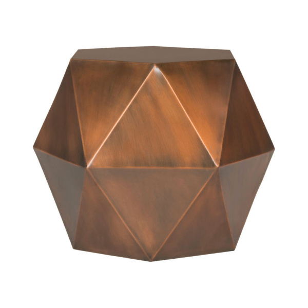 FOX3224A Astrid Faceted Side Table