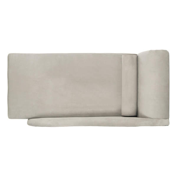 Safavieh Fox6284b Caiden Velvet Chaise W Pillow 11
