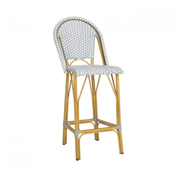 PAT4008B Ford Indoor-Outdoor French Bistro Bar Stool