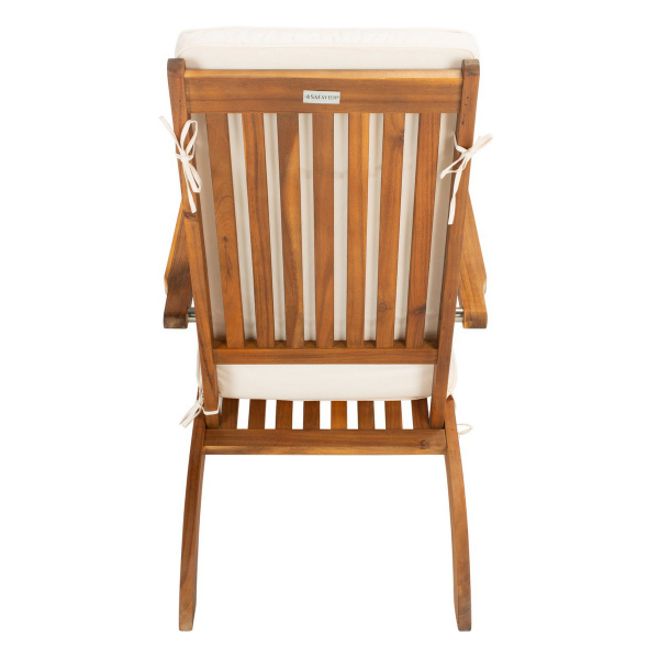 Safavieh Pat7015e Palmdale Lounge Chair Natural Beige Navy White 1