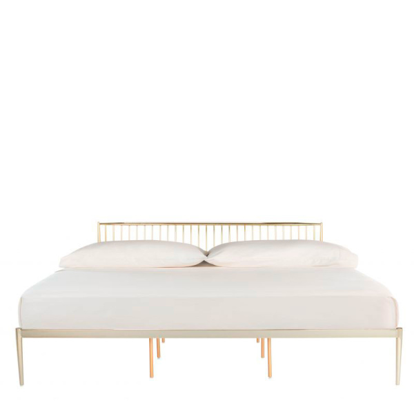 SFV2103A-K Couture Eliza Metal Bed Gold King