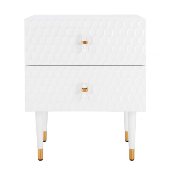 SFV3570A Neptune 2 Drawer Side Table