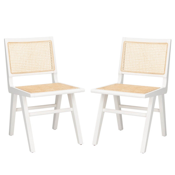 SFV4101C-SET2 Hattie French Cane Dining Chairs (Set of 2)