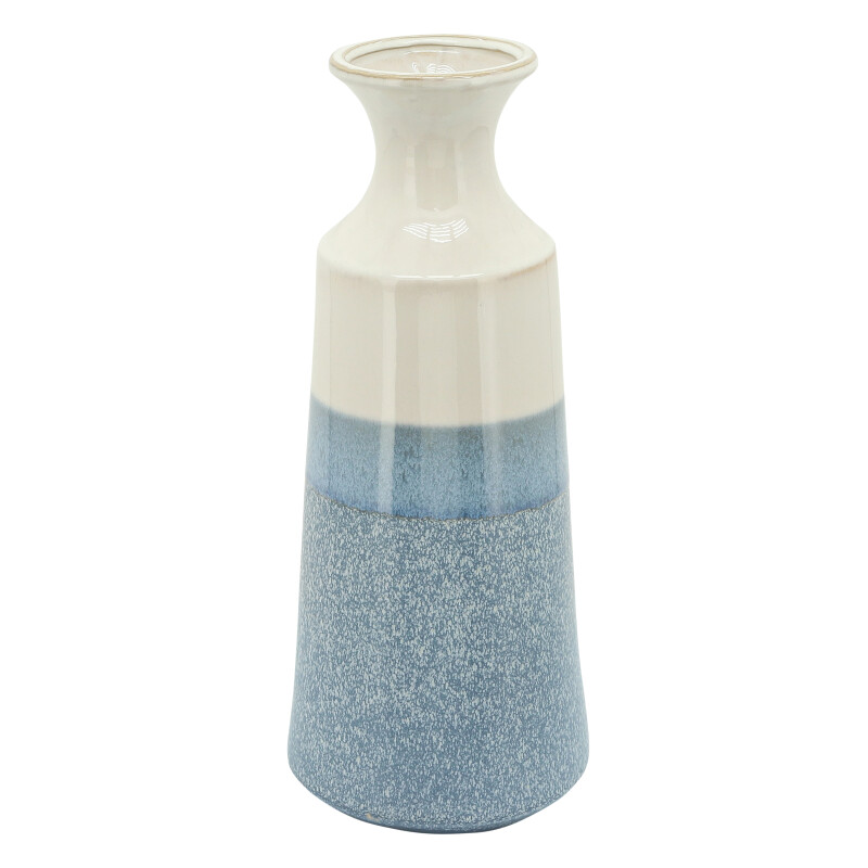 Sky Blue Ceramic 16 Inch Vase