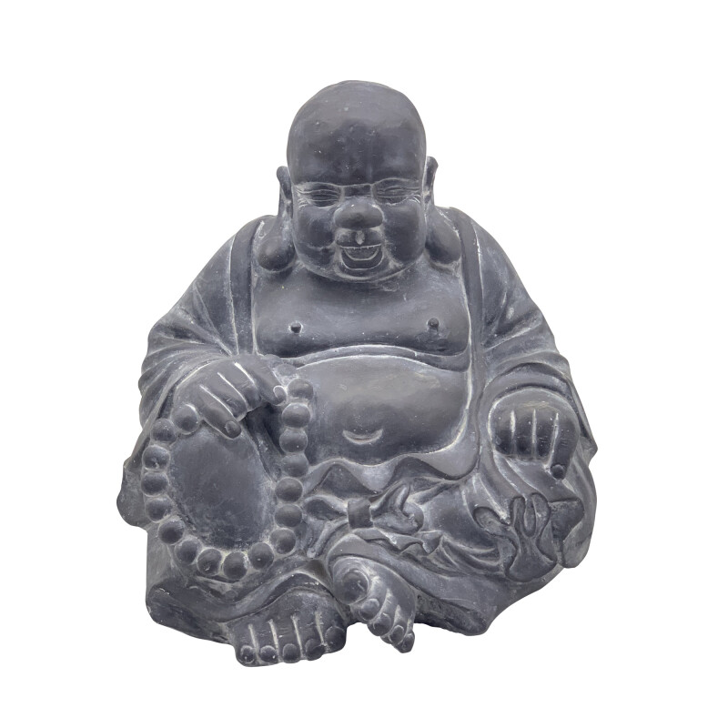 15125 14 Inch Happy Buddha Gray