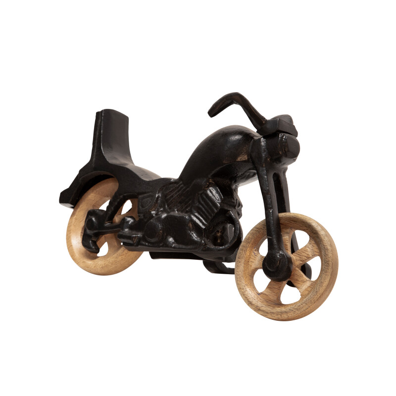 10 Inch Motorcycle Black