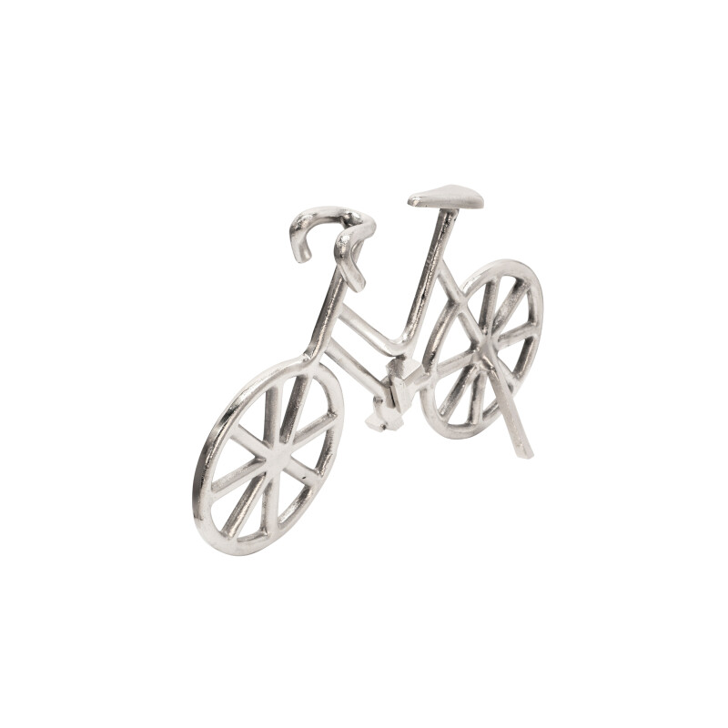 15585 01 Silver 9 Inch Metal Bicycle Silver 4
