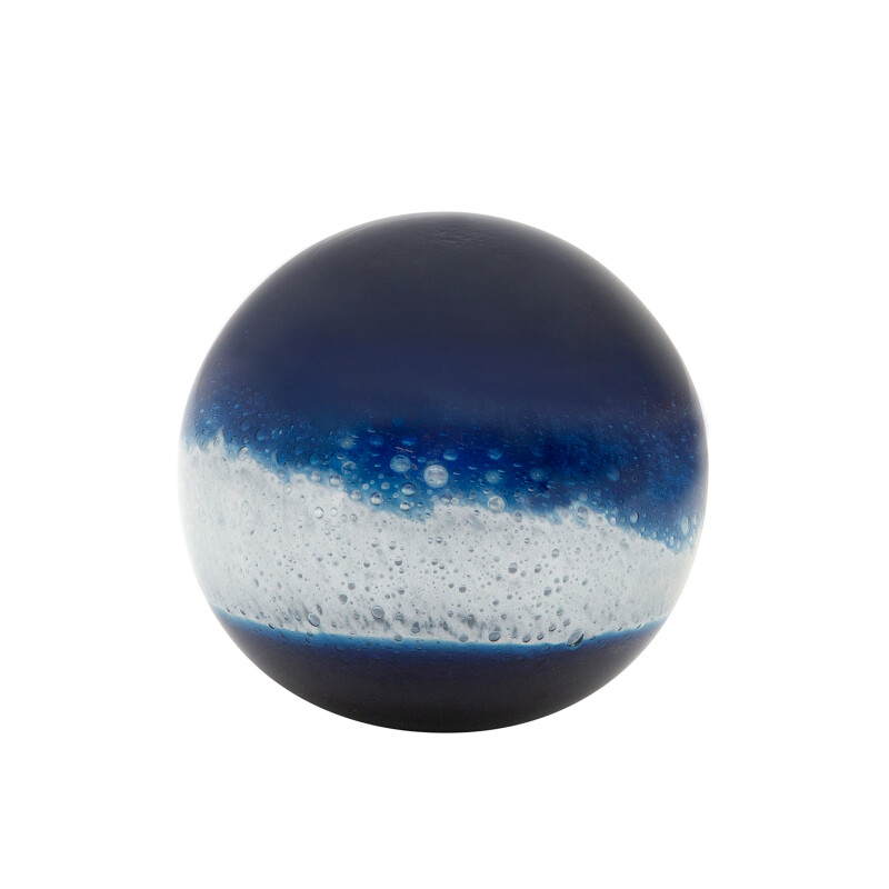 15934-01 Blue Glass 4 Inch Orb