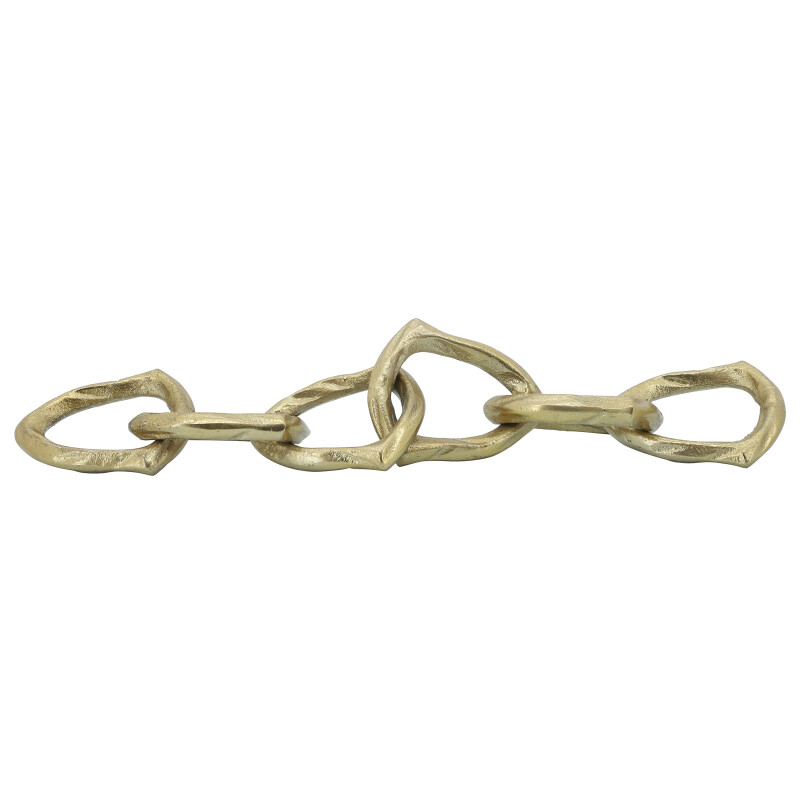 16157-01 Metal 18 Inch Chain Links Gold