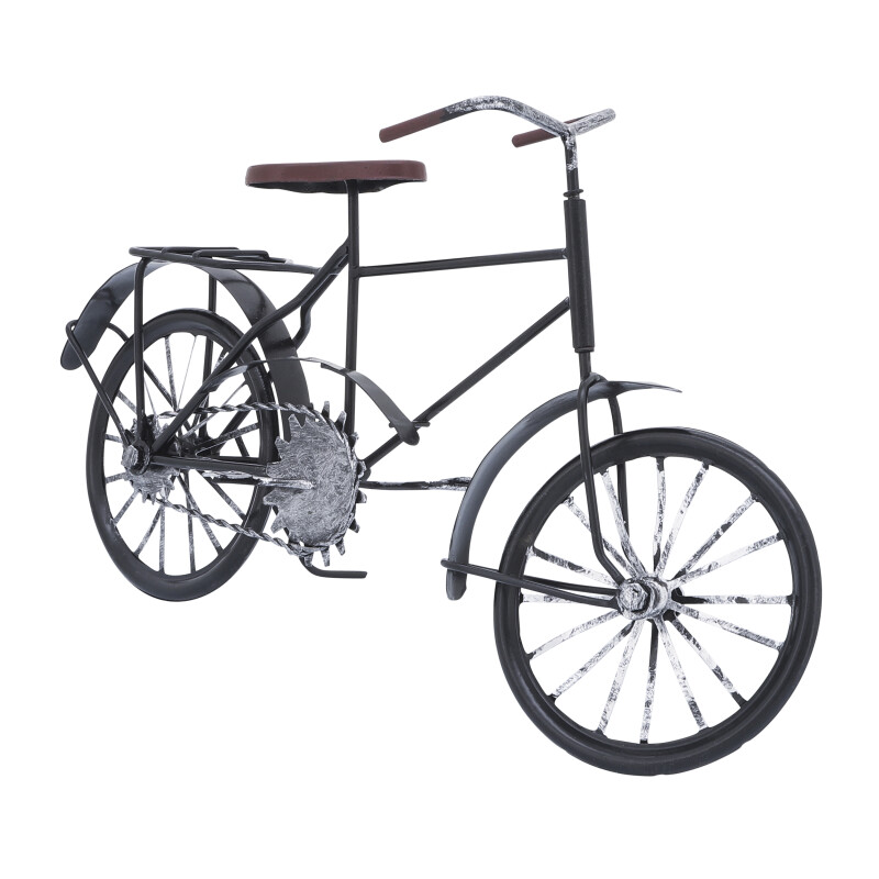 16609 Black Metal 13X7 Bicycle