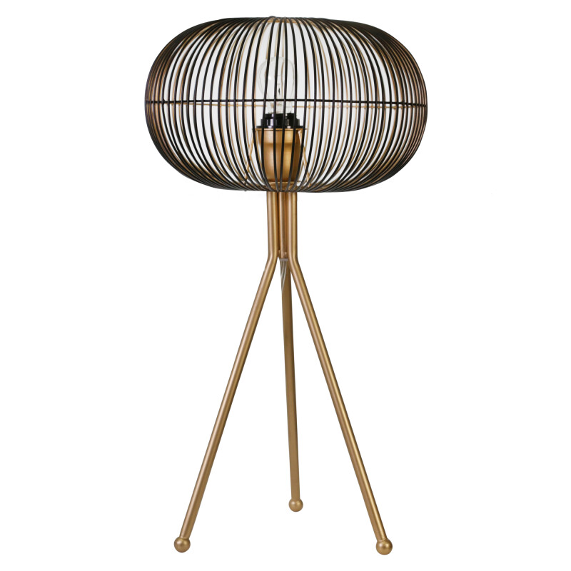 50544 Metal 23 Inch Sphere Table Lamp Gold