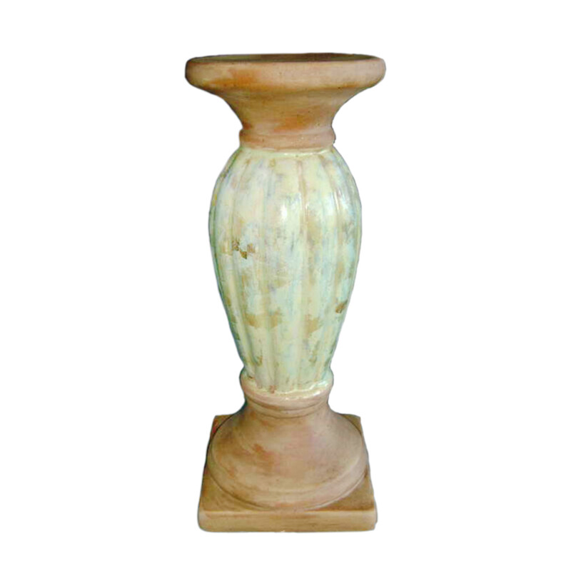 AS10108-06 Candle Holder Green