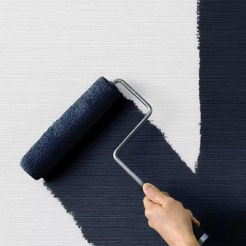NextWall Faux Grasscloth Paintable Peel and Stick Off-White