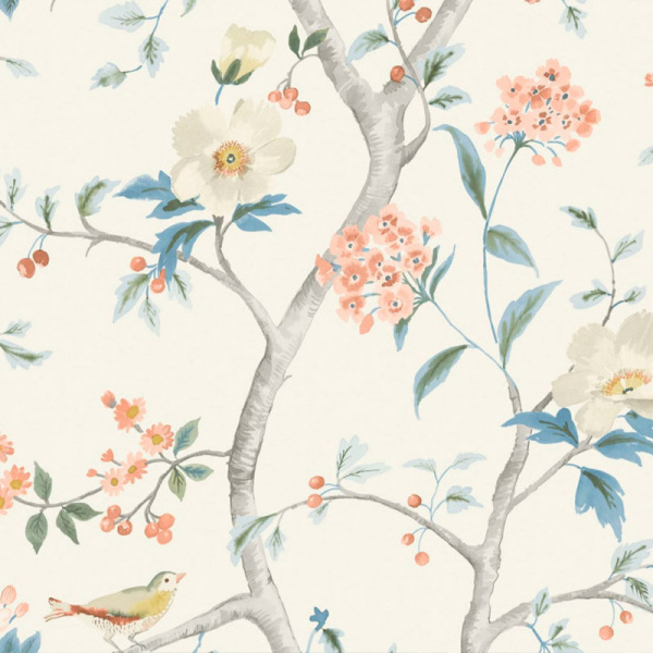 LN11101 Lillian August Luxe Retreat Floral Dry Backed Wallpaper