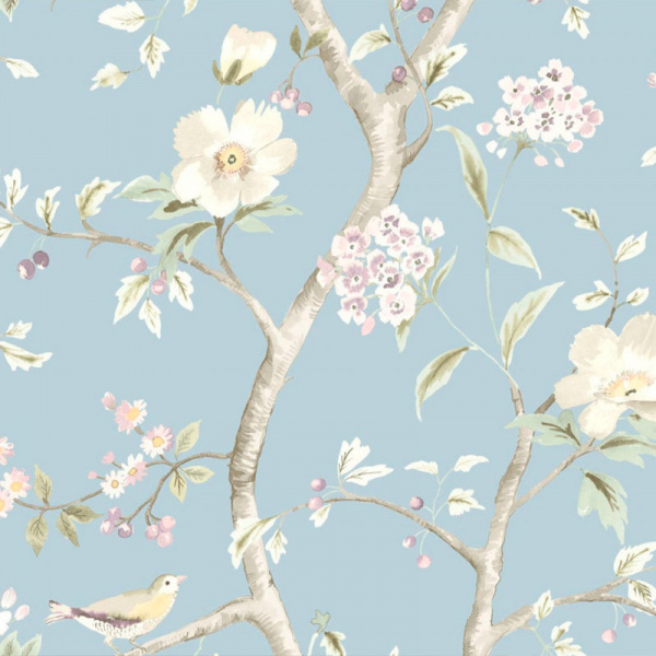 LN11112 Lillian August Luxe Retreat Floral Dry Backed Wallpaper
