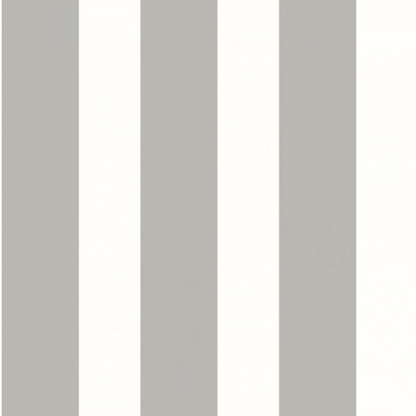 LN20405 Lillian August Luxe Haven Stripes Peel & Stick Wallpaper, Hampton Grey
