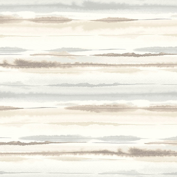 LN20605 Lillian August Luxe Haven Stripes Peel & Stick Wallpaper, Sand Dunes