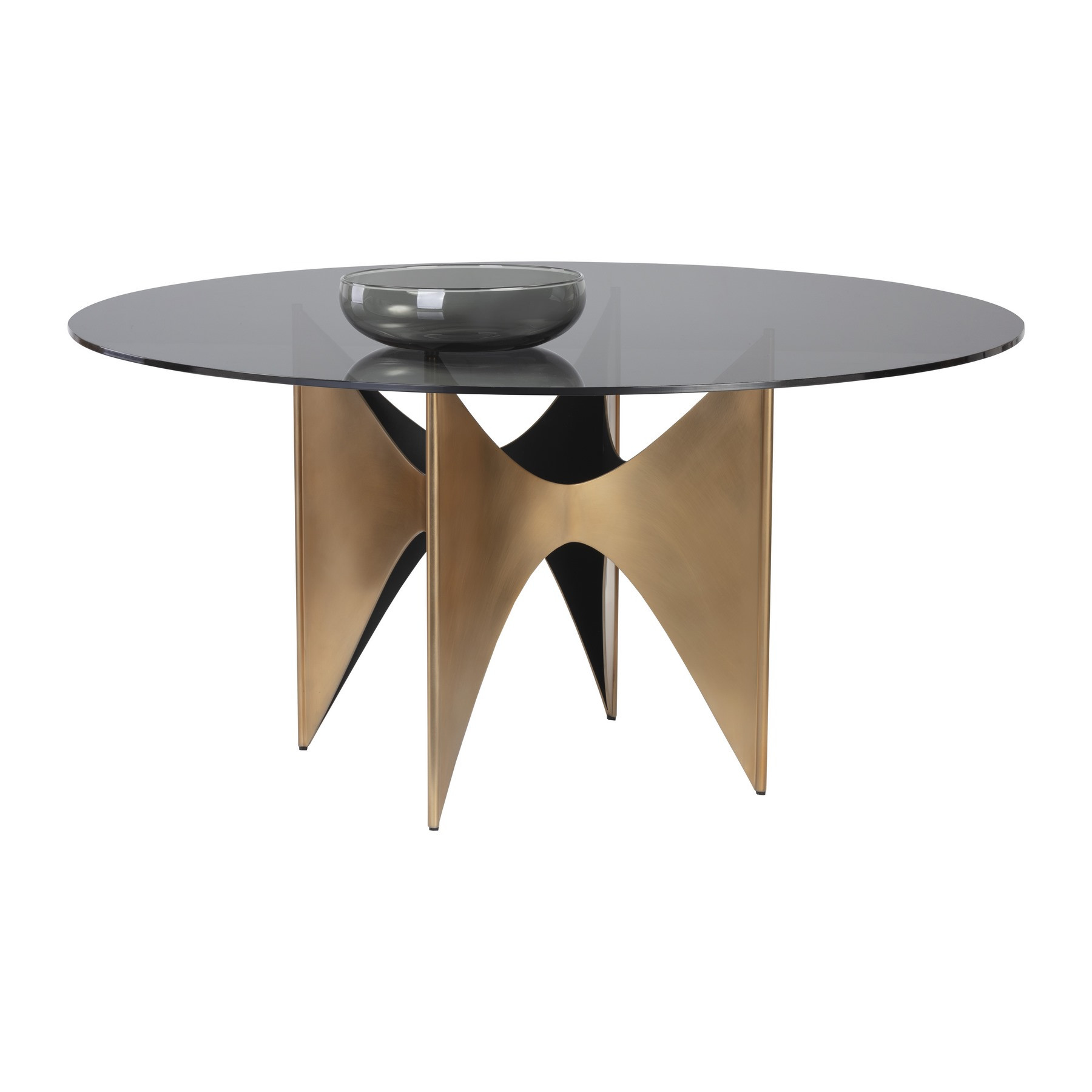 London Dining Table Base in Gold by Sunpan