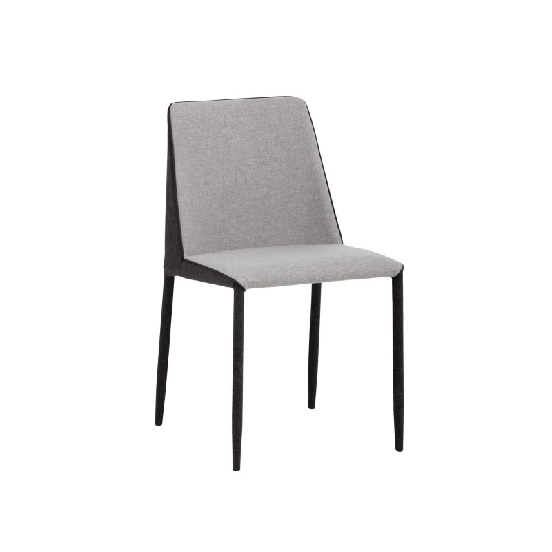 103157 Renee Dining Chair Armour Grey / Dark Slate - Set of 2