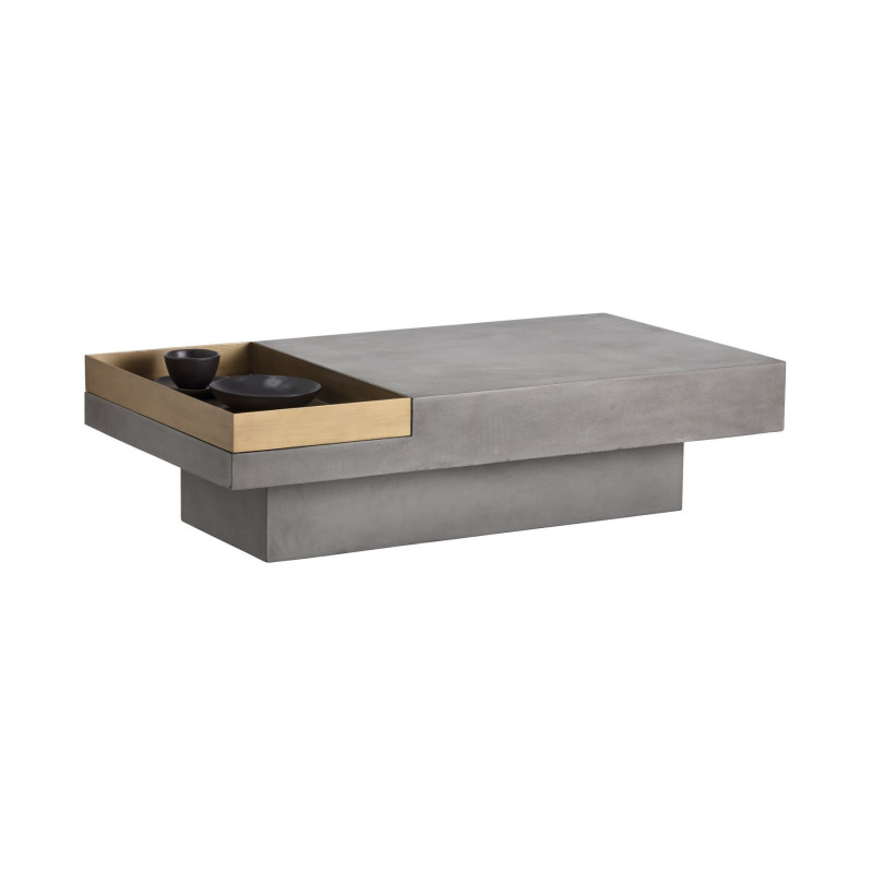 103313 Quill Rectangle Coffee Table