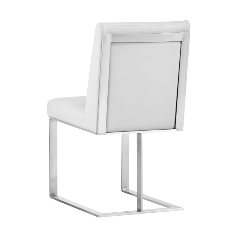 103783 Dean Dining Chair White 3