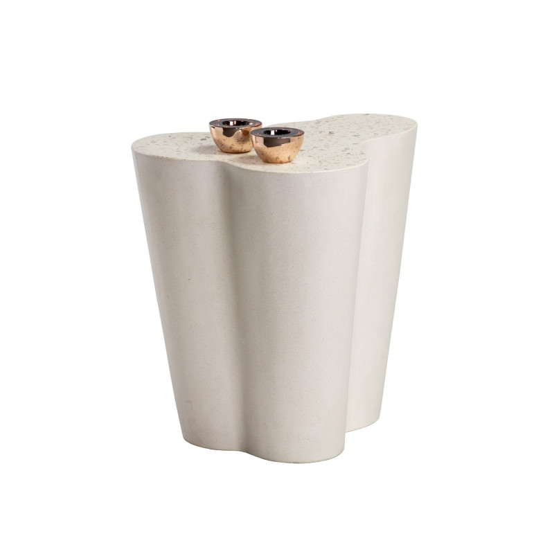 105009 Ava End Table Large Terrazzo