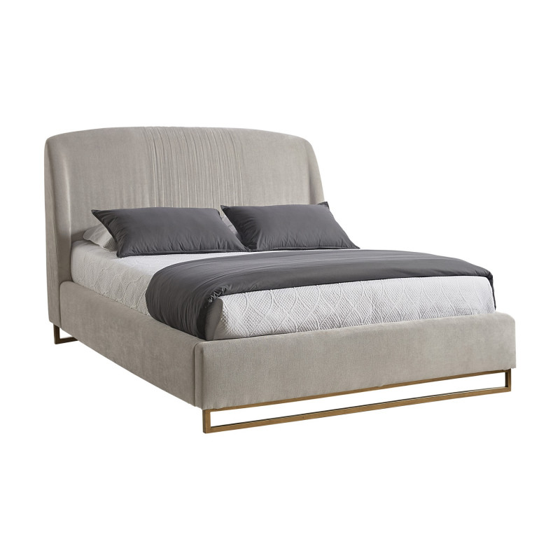 105089 Nevin Bed - Queen - Polo Club Stone