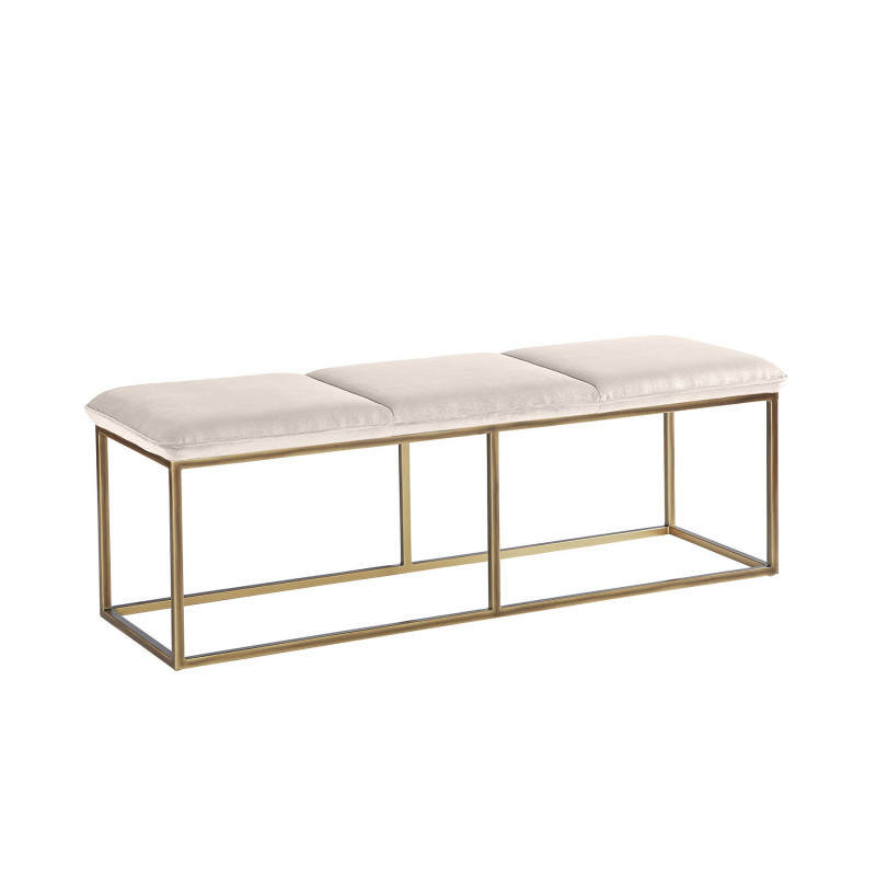 105517 Alley Bench - Burnished Brass - Piccolo Prosecco
