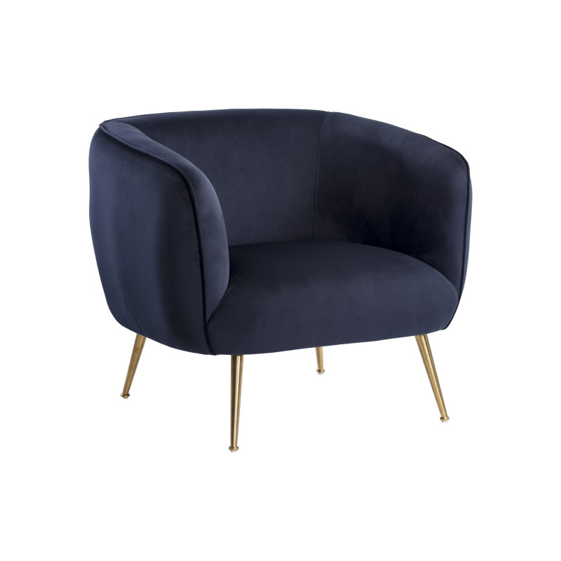 105522 Amara Lounge Chair - Abbington Navy