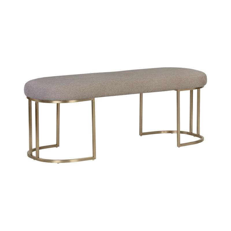 106726 Rayla Bench - Belfast Oyster Shell