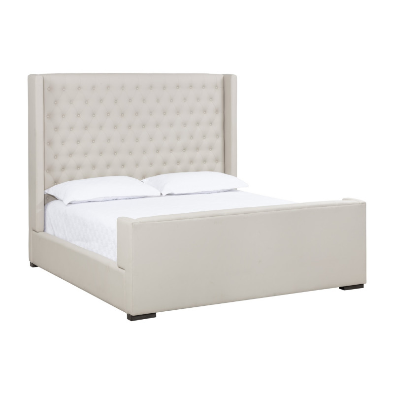106892 Brittany Bed - King - Dillon Cream
