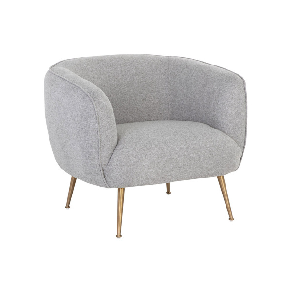 107963 Amara Lounge Chair - Soho Grey