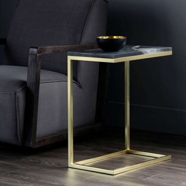 104805 Amell End Table - Black