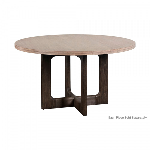 Sunpan 106858 Cypher Dining Table Base Wood Dark Brown 04