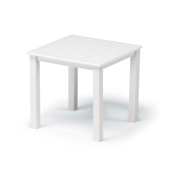 500W-21 Marine Grade Polymer Top Table 21" Square Marine Grade Polymer End Table