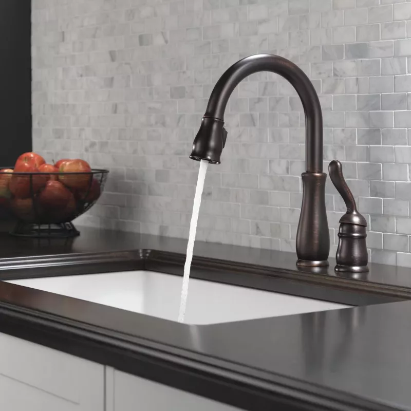 978-RB-DST Leland Single Handle Pull-Down Kitchen Faucet