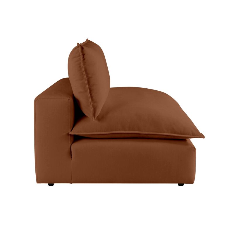 Ren L0098 Ac Cali Rust Armless Chair 4