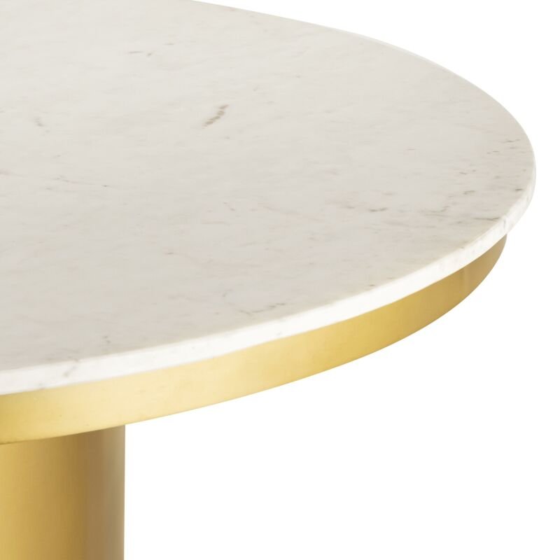 Tov Gt5506 Alisin Marble Dining Table 5