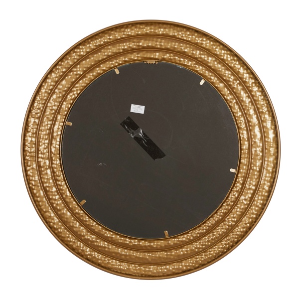 600109 Gold Glam Metal Wall Mirror 8