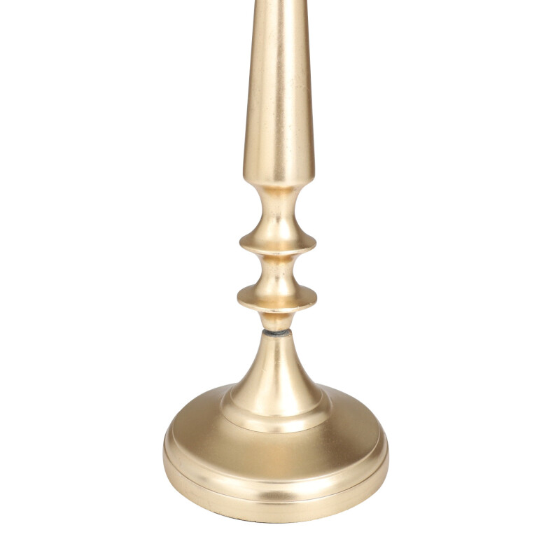 600479 Gold Gold Gold Aluminum Traditional Candelabra 24 X 13 X 13 24