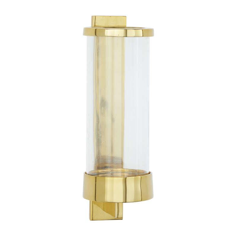 601827  Gold Aluminum Contemporary Wall Sconce