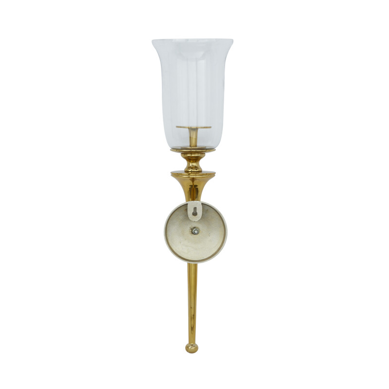 601830 Gold Aluminum Traditional Wall Sconce